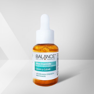 Serum Ngừa Mụn Mờ Thâm Balance Active Formula Niacinamide 15% Blemish Recovery 30ml