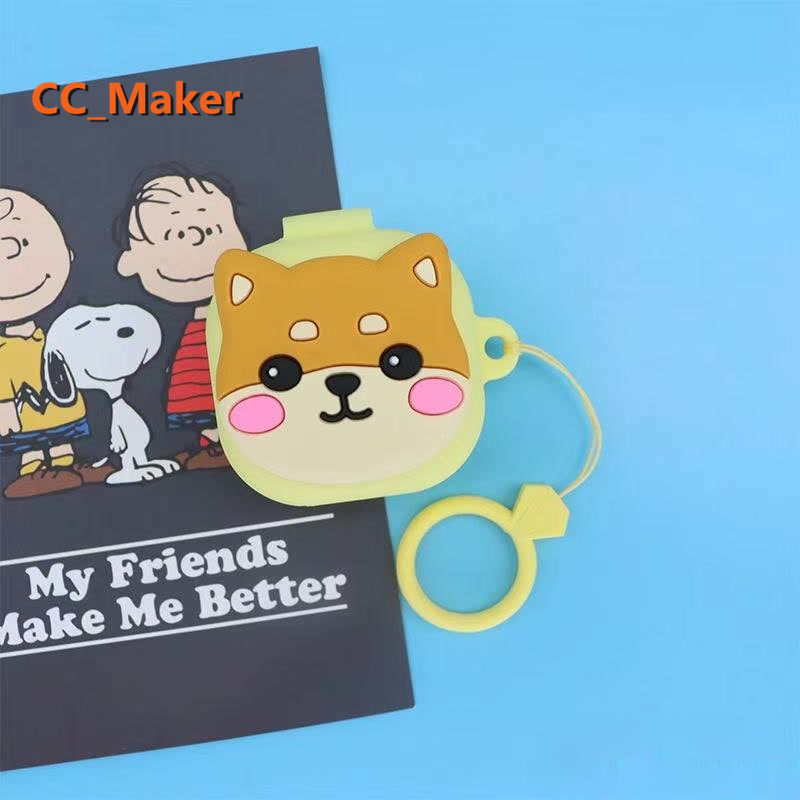 Ốp Lưng Silicon Mềm Có Móc Khóa Hình Thú Đáng Yêu Cho Samsung Galaxy Buds Pro | BigBuy360 - bigbuy360.vn