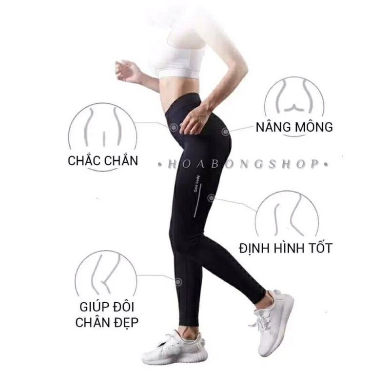 QUẦN TẬP GIẢM MỠ GYM,YOGA GLOD BODY CỘNG NGHỆ Ý ĐỐT MỠ CAO CẤP