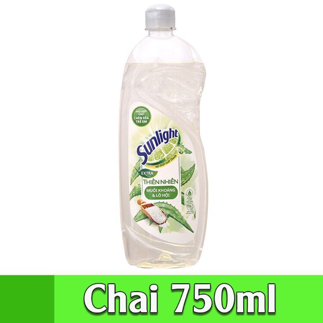 Nước rửa chén sunlight trắng