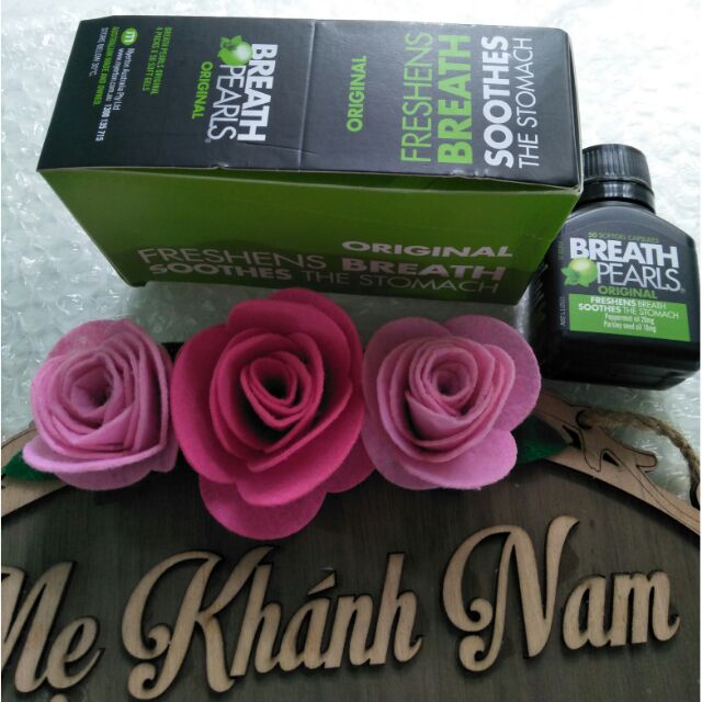 Viên thơm miệng BREATH BEARIS