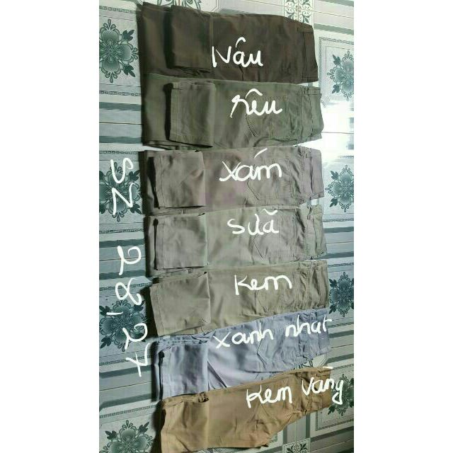 Sĩ 10 quần kaki giả jean