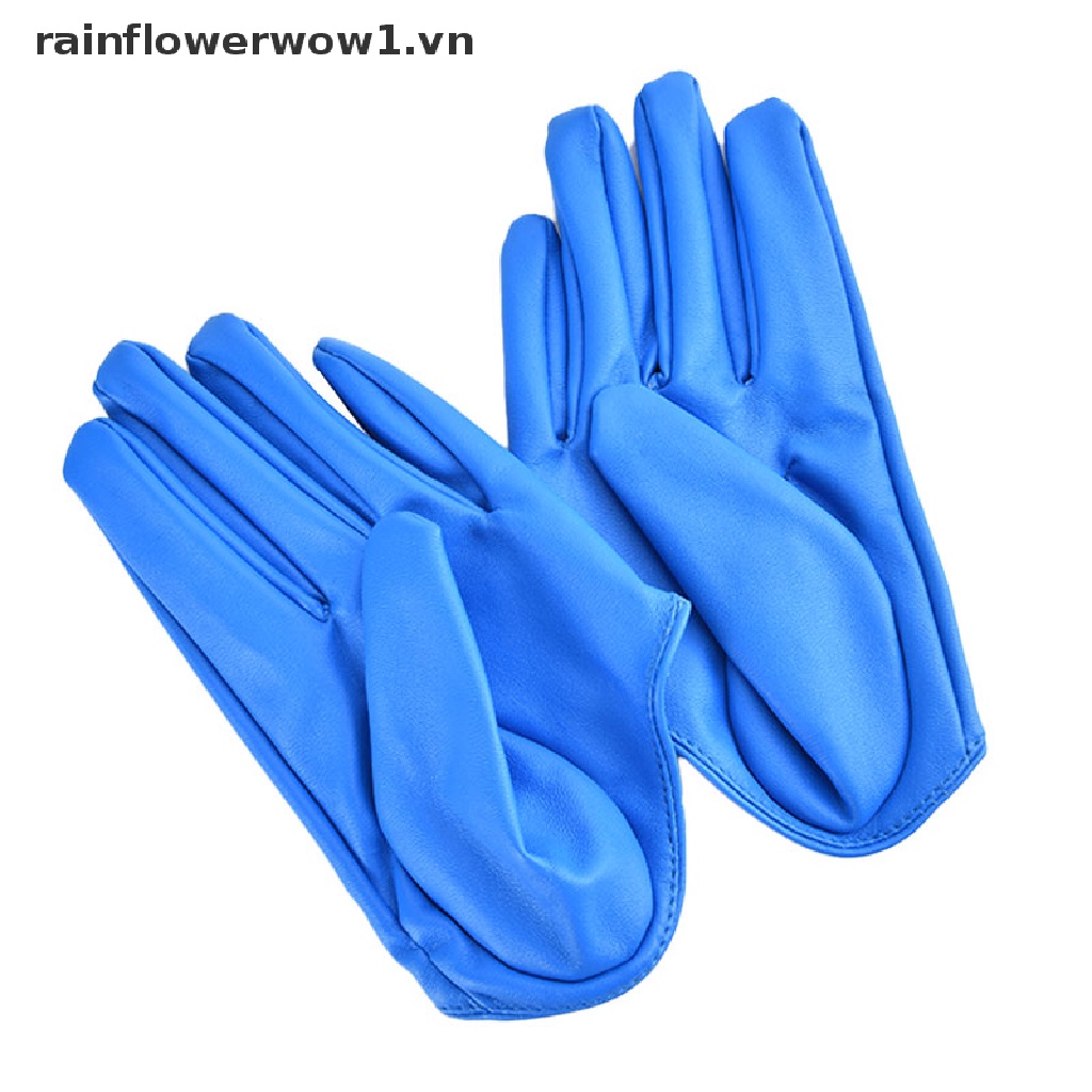 Găng Tay Nửa Bàn Tay Bằng Da PU Quyến Rũ Thời Trang