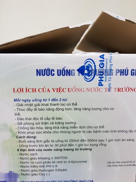 Nước từ trường phú gia