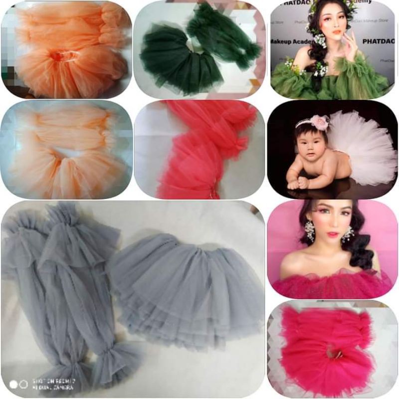 Chun ngực + tay phồng chụp hình