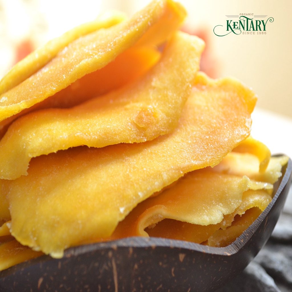 Xoài Cát Hòa Lộc Sấy Lạnh Kentary - Freeship - Ăn Vặt Healthy - Túi 200g