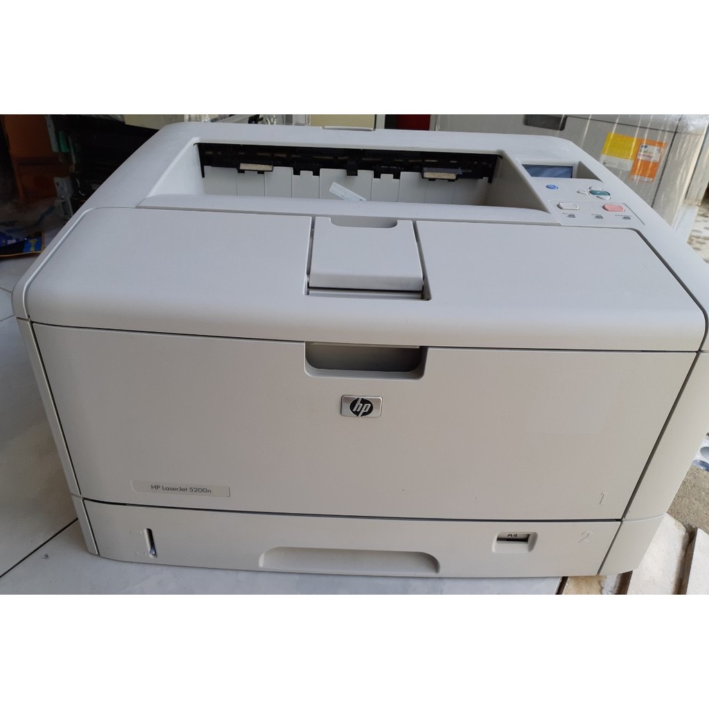 Máy in A3 HP Laserjet 5200DN cũ đã qua sử dụng (in bản vẽ A3) - In 2 mặt, in qua mạng, Bh: 6 tháng