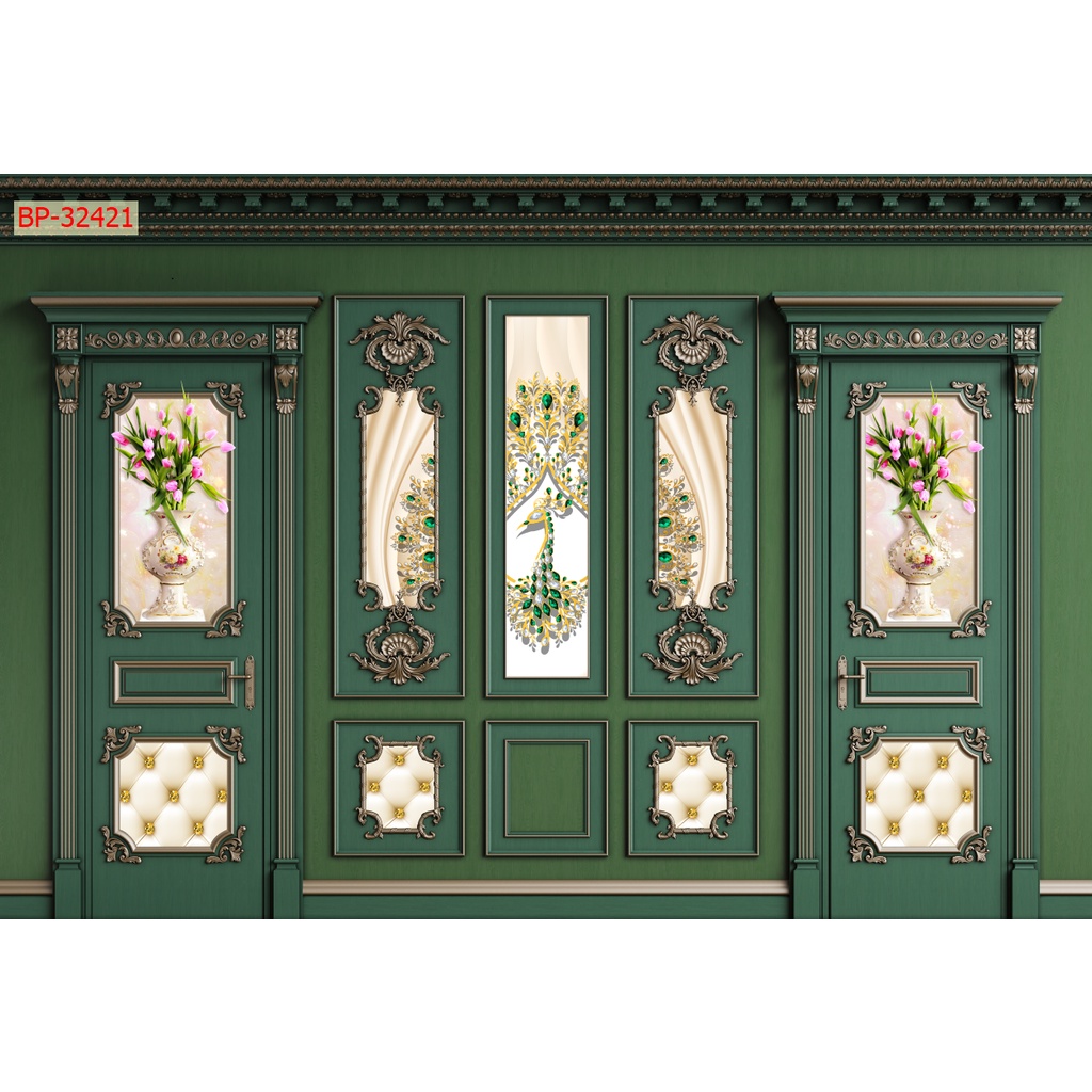 PHÔNG NỀN PHÀO CHỈ ĐẸP LIVESTREAM TƯỜNG HIỆN ĐẠI NHƯ THẬT 3D 5D