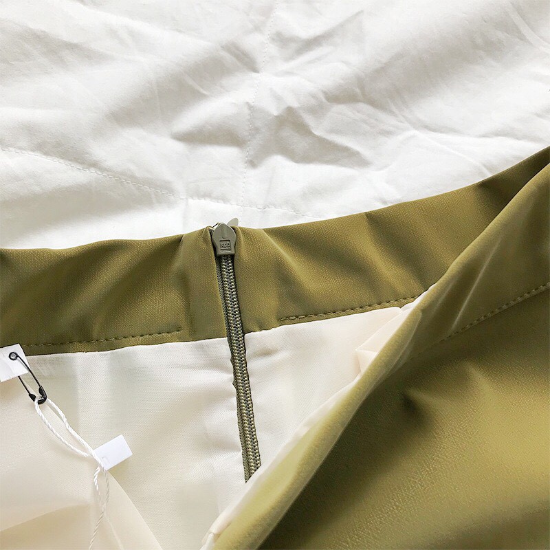 CHÂN VÁY CHỮ A DA NHUNG TÔN DÁNG (Kèm hình shop tự chụp) | BigBuy360 - bigbuy360.vn