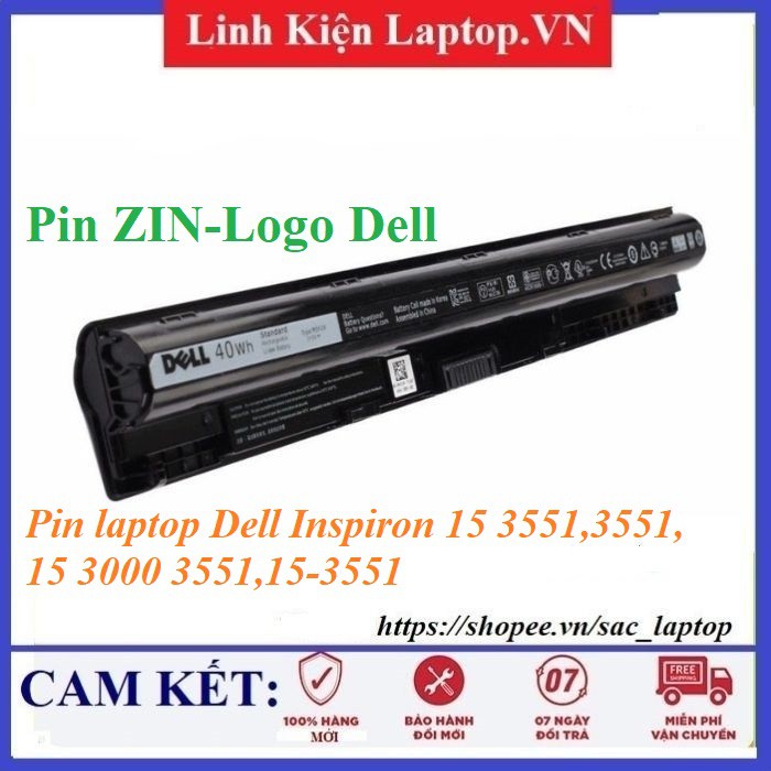 ⚡Pin laptop Dell Inspiron 15 3551,3551,15 3000 3551,15-3551
