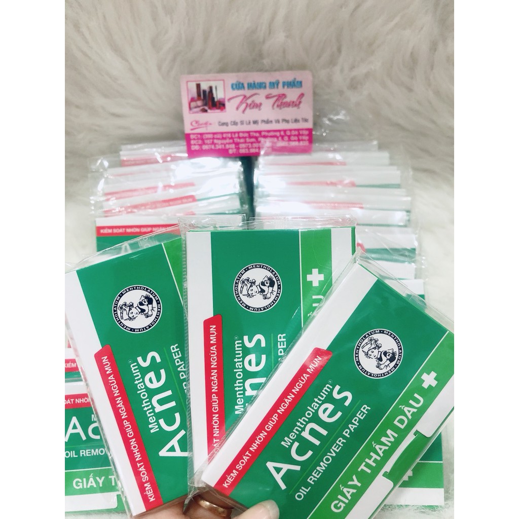 Giấy Thấm Dầu Acnes Oil Remover Paper (100 Tờ)