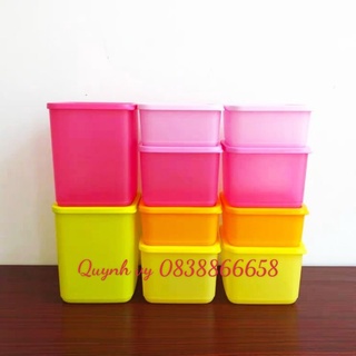 Sét 5 hộp ngăn mát Tupperware ❤️ Hộp đựng ngăn mát