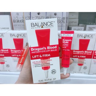 Kem mắt Balance Dragon's blood eye lifting balm nâng cơ chống chảy xệ vùng da mắt