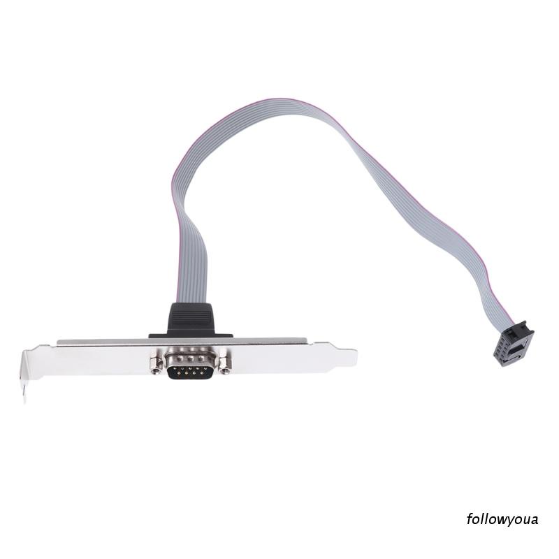 Dây Cáp Kết Nối Bo Mạch Chủ Serial 9 pin DB9 RS232 Mới