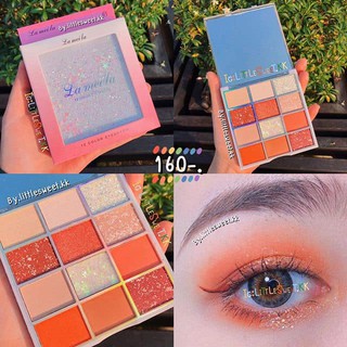 ⭐️ Bảng mắt KIM TUYẾN TRẮNG 12 ô Lameila ⭐️
