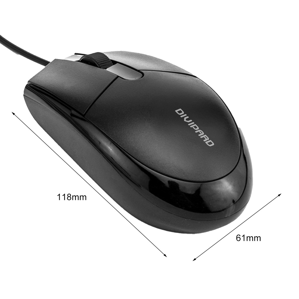 Chuột Quang Có Dây OP-10 1200DPI USB Dùng Cho Văn Phòng