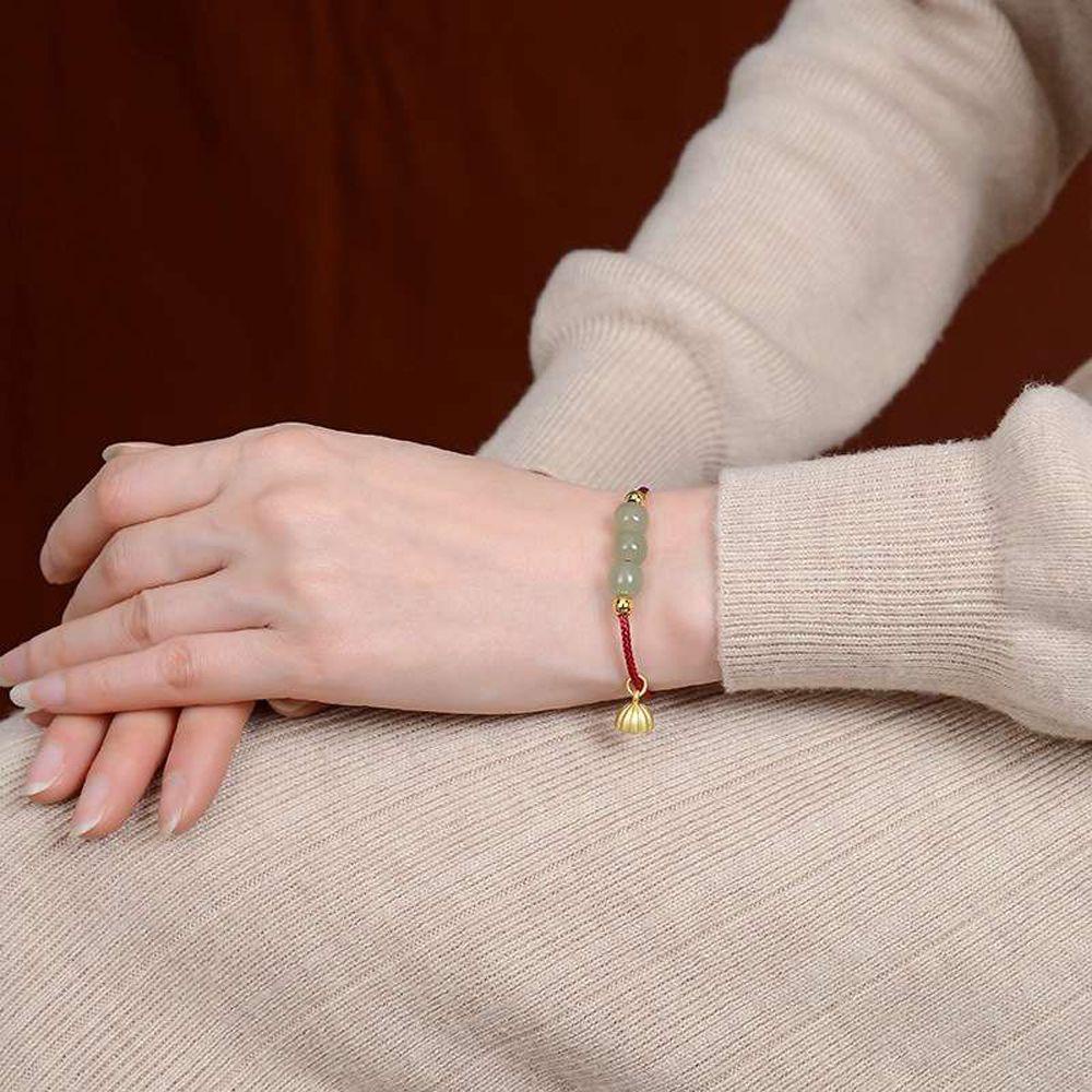 Vòng Tay Bện Dây Phong Cách Trung Hoa Thanh Lịch Cho Cặp Đôi