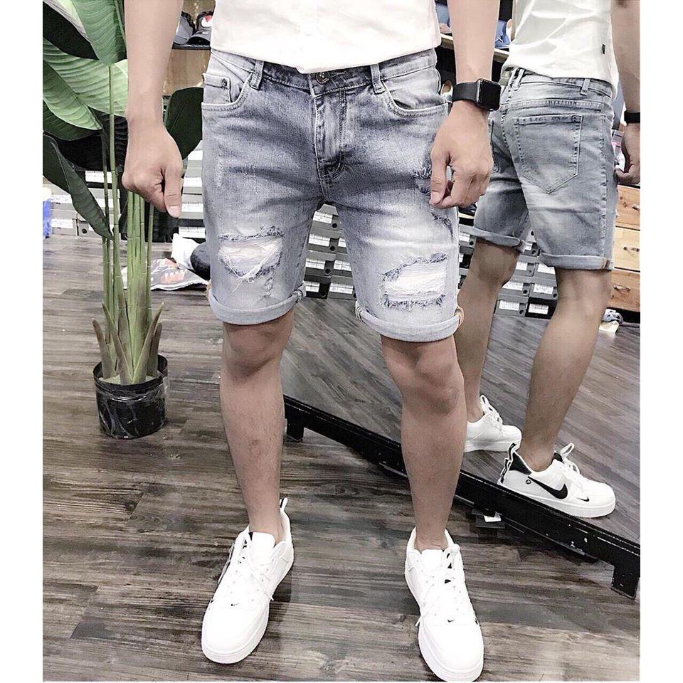 Quần short Jean nam cao cấp AH09-46-105-81-811