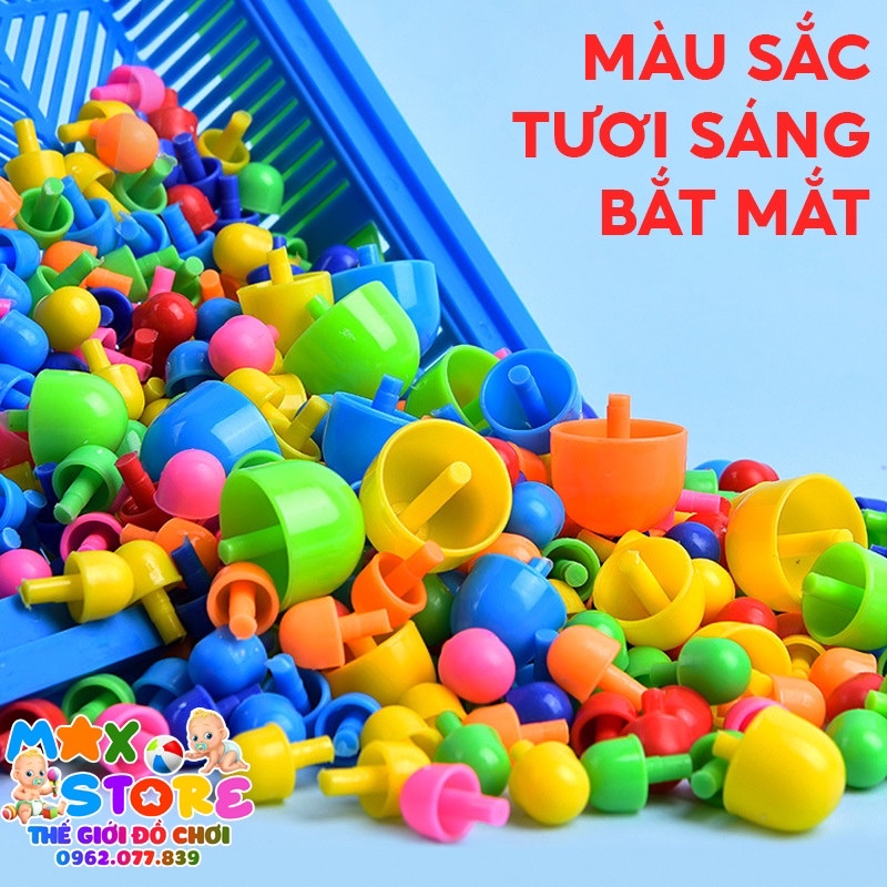 [SIÊU RẺ - Ảnh Thật] Đồ chơi trồng nấm nhựa sáng tạo cho bé