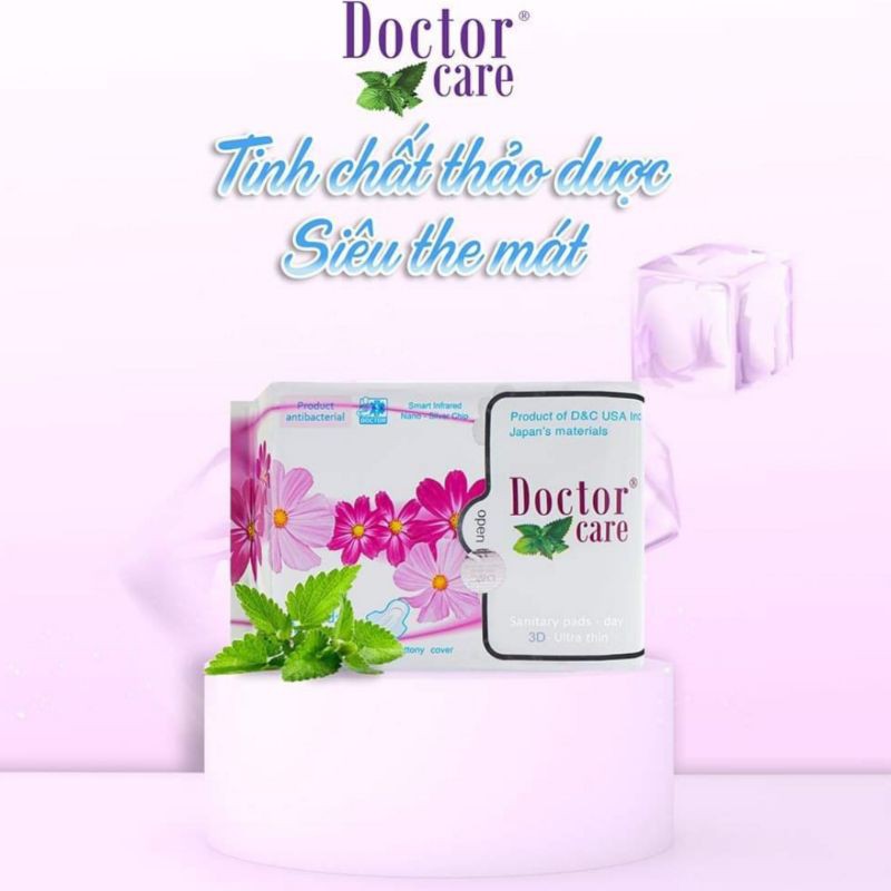 Combo 10 gói băng vệ sinh thảo dược Doctor Care ban ngày