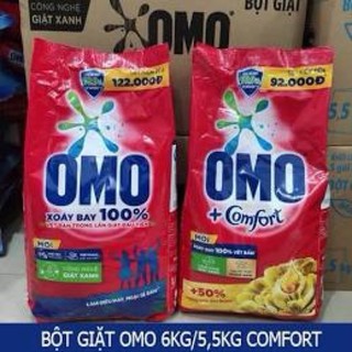 Bột Giặt OMO 6kg / Bộ giặt OMO hương comfort 5,5kg