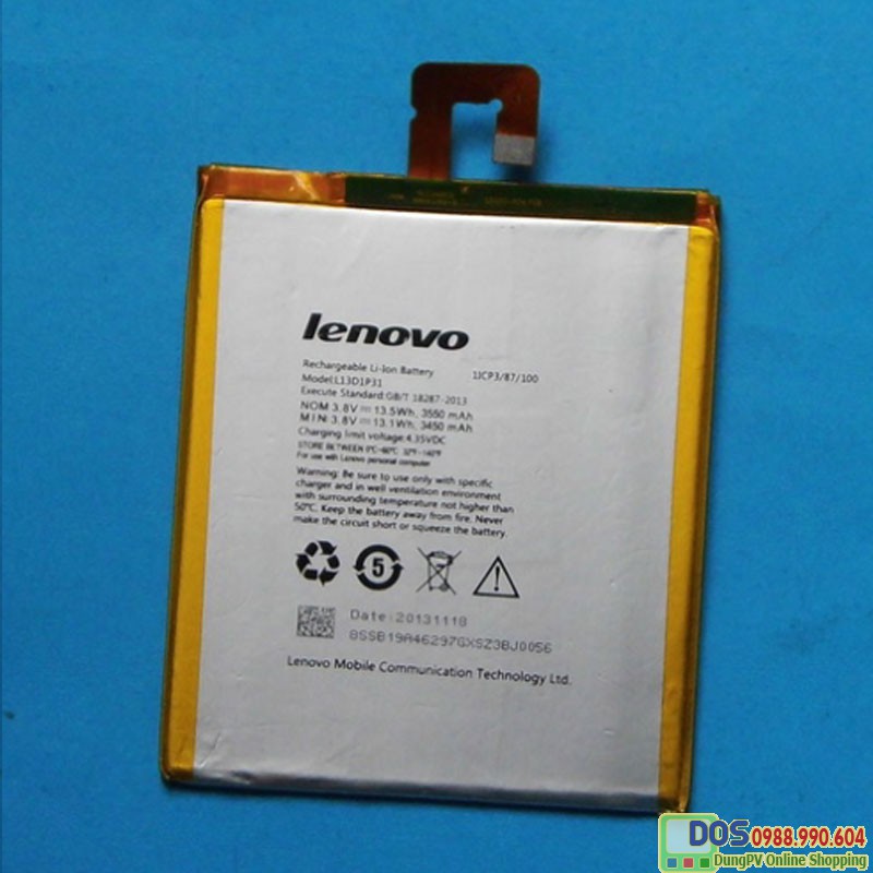 THAY PIN LENOVO IDEA TAB S5000 A3500 MIỄN PHÍ CÔNG THAY