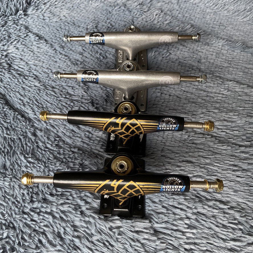 THUNDER  truck skateboard truck 2pcs Phụ Kiện Đinh Vít Siêu Nhẹ Cho Ván Trượt 148mm