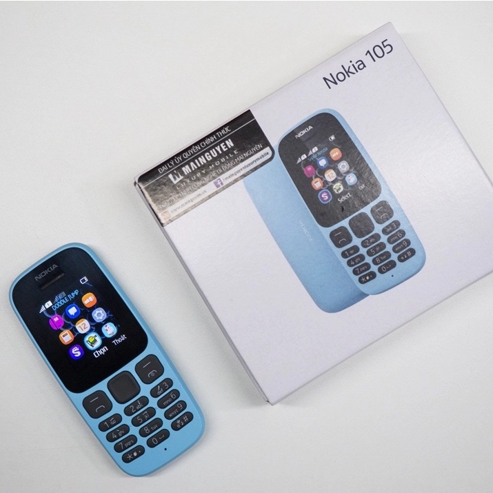 Điện thoại Nokia 105 / Nokia 106 bản 2 Sim Full box - Loa to Pin khỏe, bền bỉ Máy phụ sơ cua