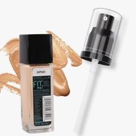 (hàng Mới Về) Kem Nền Maybelline Fit Me! 64292 + Ống Bơm Se Khít Lỗ Chân Lông ~ 18ml / 30ml | BigBuy360 - bigbuy360.vn