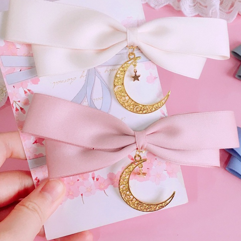 Kẹp Tóc Hình Nơ Lủng Lẳng Dễ Thương Cho Bé Gái