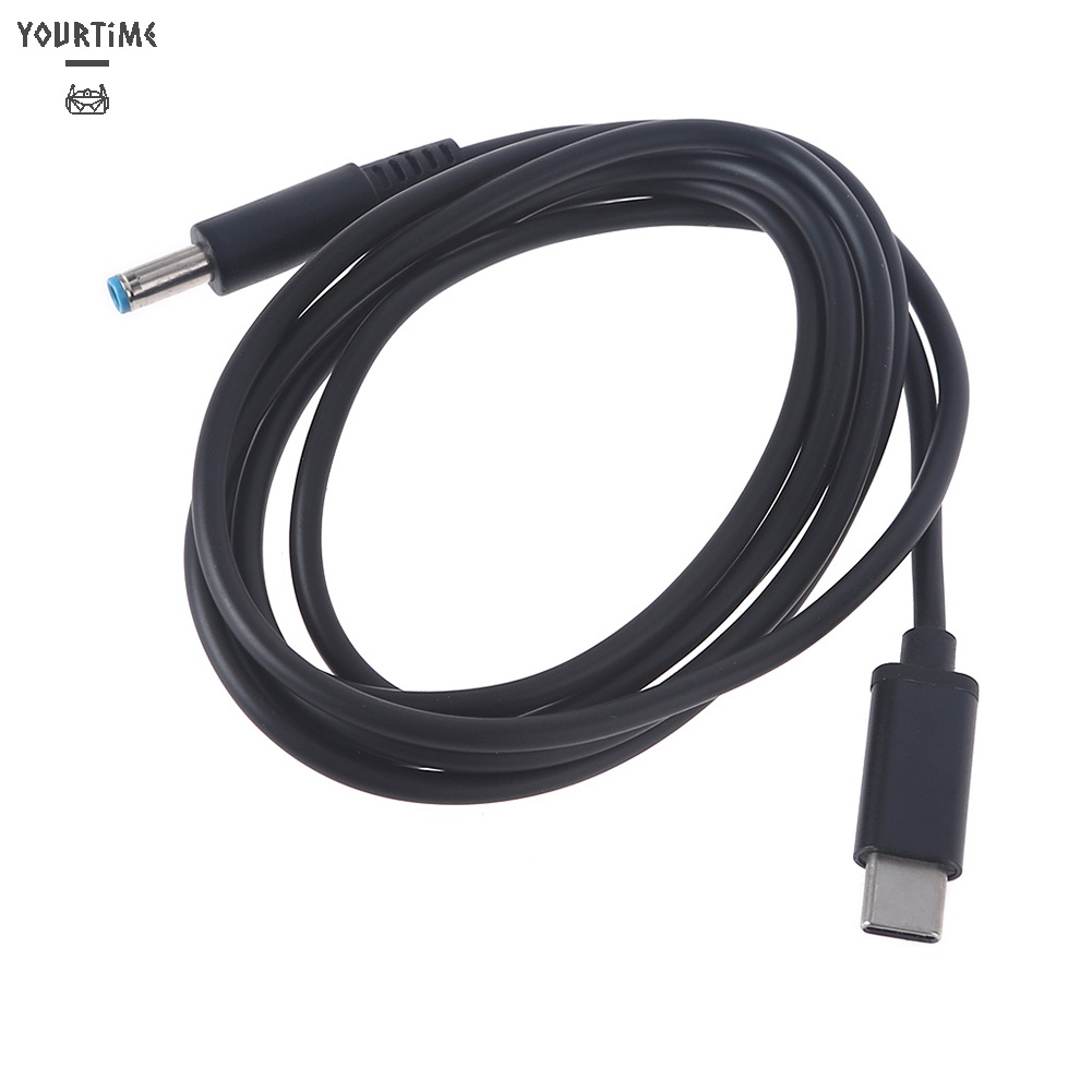 Dây cáp sạc USB Type C 4.5x3.0 DC 1.5m cho laptop HP tiện lợi