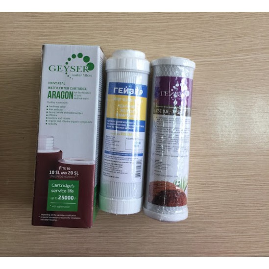 Bộ lõi lọc nước Ecotar 3 nhập khẩu Nga (tặng lõi lọc thô) | BigBuy360 - bigbuy360.vn