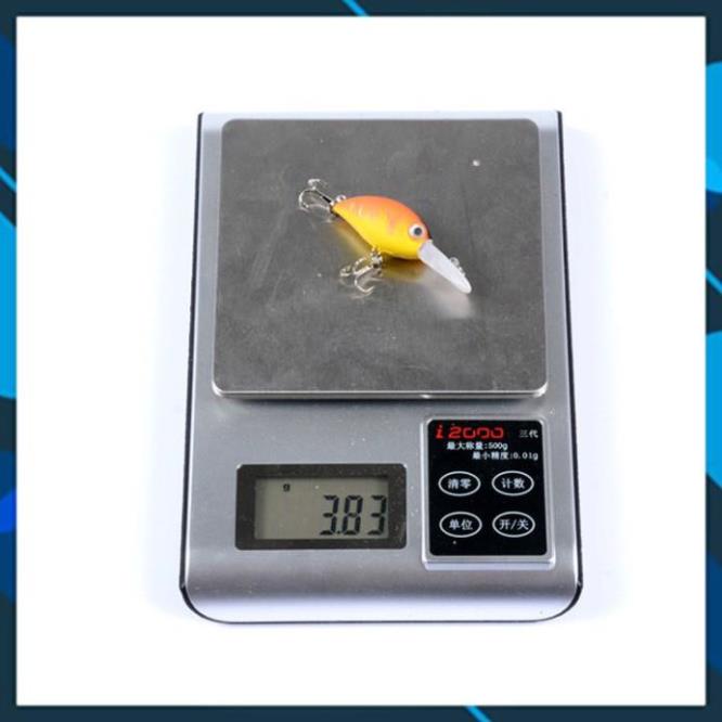 [Chất Lượng] Mồi Câu Cá Giả Crank Bait Chuyên Đồ Câu Lure 5.2cm / 3.8g_M-18