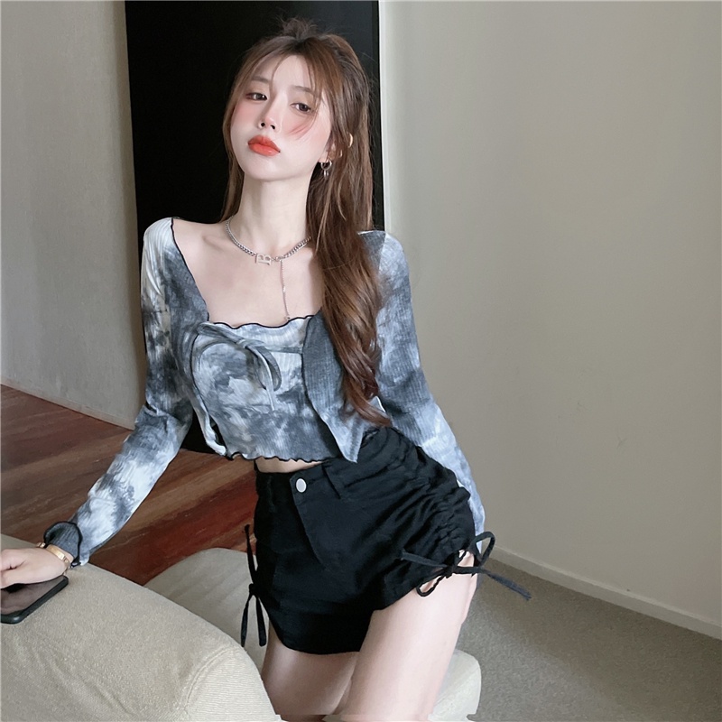 Áo Ống Nhuộm Màu Kiểu Hàn Quốc Dễ Phối Đồ