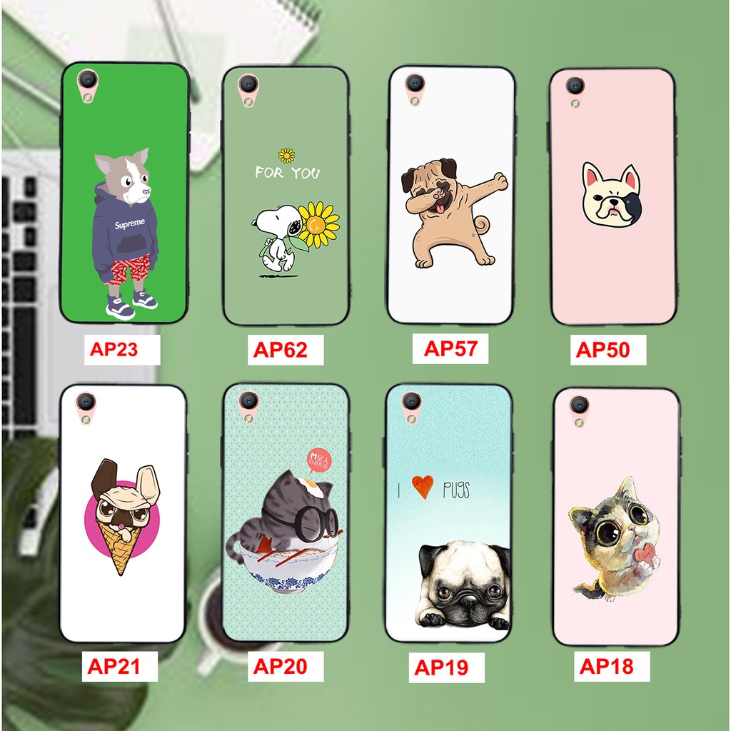 ỐP LƯNG OPPO A35- OPPO F1(NEO 7) -OPPO A37(NEO 9)- OPPO F1 PLUS HÌNH CHÚ CHÓ ĐÁNG YÊU CUTE
