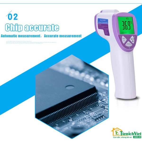 Nhiệt kế hồng ngoại đo trán đa chức năng Infrared Thermometer FI01