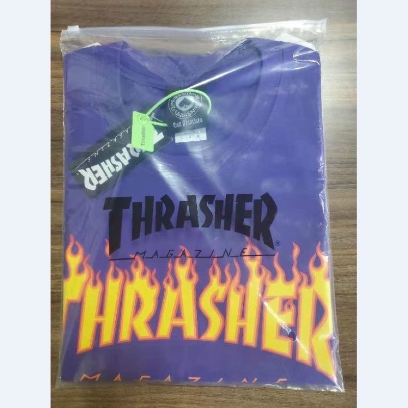Áo thun Thrasher lửa