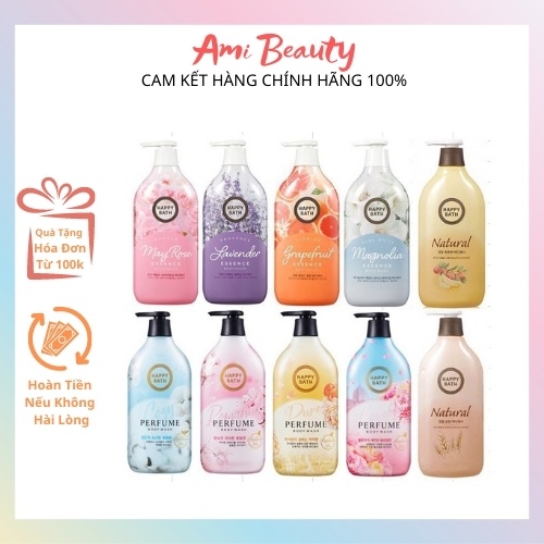 Sữa Tắm Happy Bath Body Wash 900g Hàn Quốc