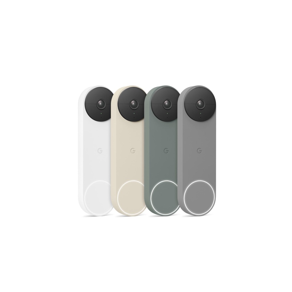 Google Nest Doorbell Battery 2021 - Chuông cửa thông minh Google ra mắt 2021 - Tích hợp Pin - Mới 100% Nguyên seal