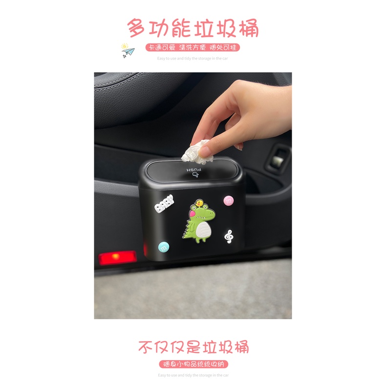 ✅Thùng rác ô tô đa năng Thùng rác di động Thùng rác ô tô Thùng rác gấp gọn Thùng rác treo Thùng đựng đồ