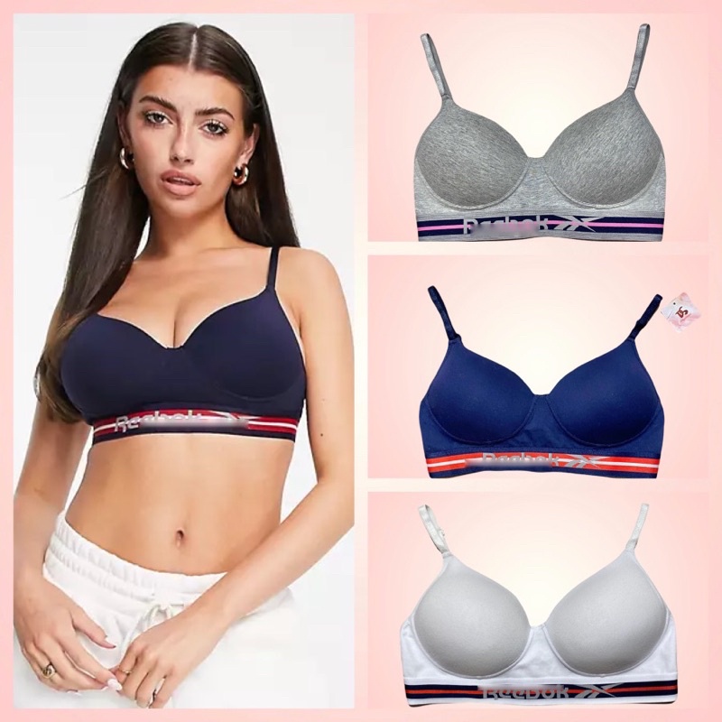 Áo Ngực Thể Thao Xuất Khẩu Không Gọng Phom Đứng Ngực Chất Cotton Thông Thoáng S M L