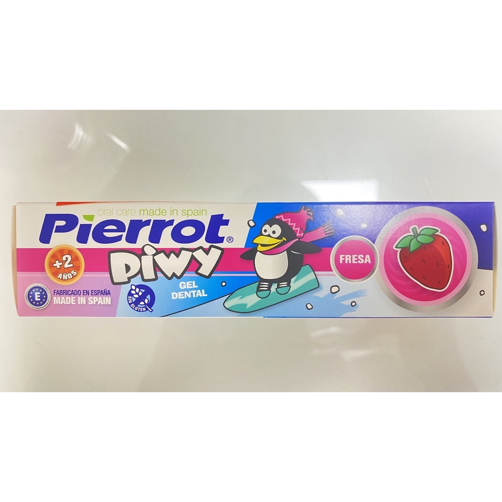 Kem Đánh Răng Dành Cho Trẻ Nhỏ Từ 2 Tuổi . Pierrot piwy 75ml 2 Trong 1.Tây Ba Nha