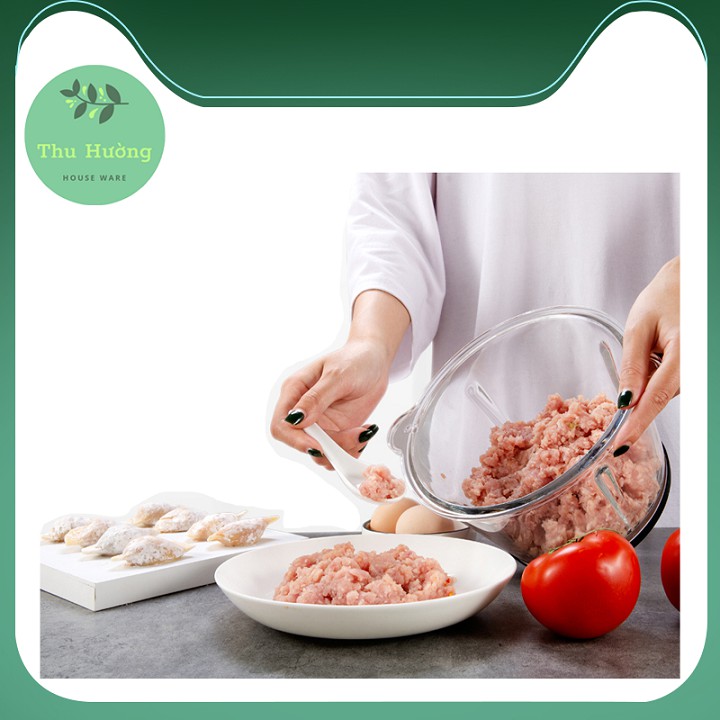 [TRỢ SHIP] Máy Xay Thịt Đa Năng Cối Inox 304 Dung Tích 2 Lít Công Suất 250W 350W 4 Lưỡi Dao