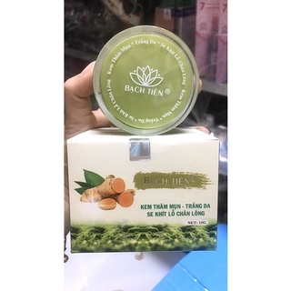 Kem bạch tiên thâm mụn trắng da se khít lỗ chân lông 15g