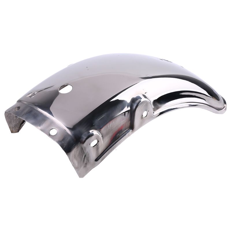 FENDER Tấm Chắn Bùn Phía Sau Bằng Thép Không Gỉ Cho Xe Mô Tô Suzuki Gn125 / Gn250