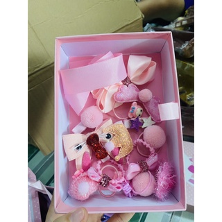 Set 18 món kẹp tóc cho bé style Hàn Quốc