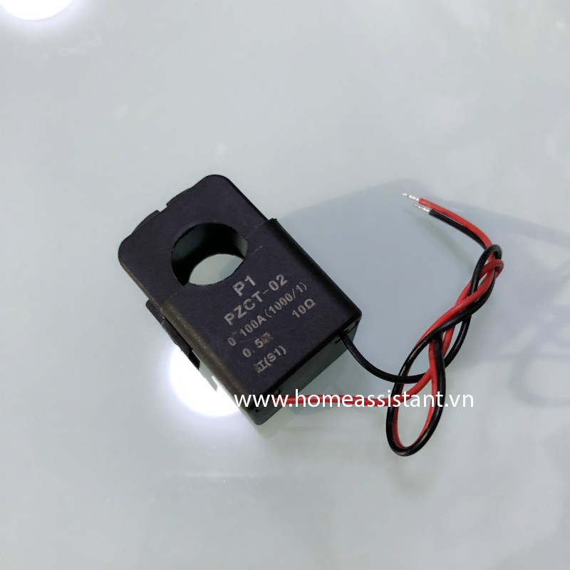 Biến Dòng CT Cảm Biến Đo Dòng Điện Dạng Kẹp Cho Công Tơ PZCT-02