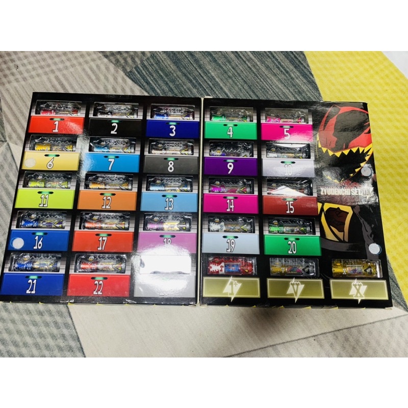 Đồ chơi cao cấp Set Pin điện long Zyudenchi Set Dx Limit