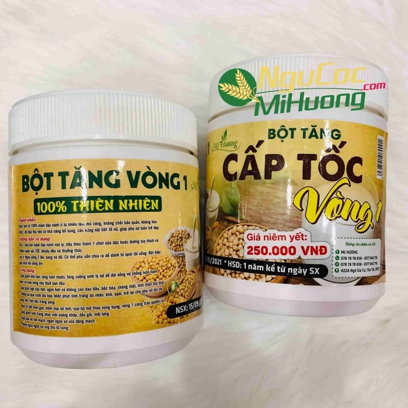 BỘT TĂNG CẤP TỐC VÒNG 1 MỊ HƯƠNG