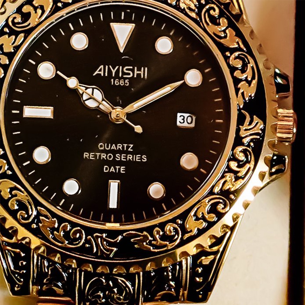 Đồng hồ nam chính hãng đẹp dây thép cao cấp giá rẻ thời trang cổ diển chống nước Rozida'1 DH06 | BigBuy360 - bigbuy360.vn